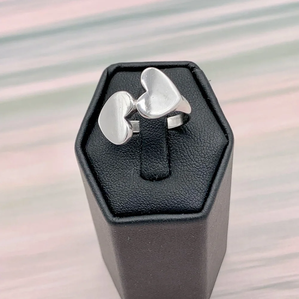 💝Super rare RETIRED double heart James Avery ring! Perfect for Valentine’s Day! - Picture 3 of 8